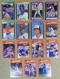 Donruss Baseball Cards Lot of 15 Armas Miller Cox Sutcliffe Grace Brooks Etc