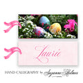 Easter Egg Trio (Ecclesiastes 3:11) - Laminated Personalized Bookmark