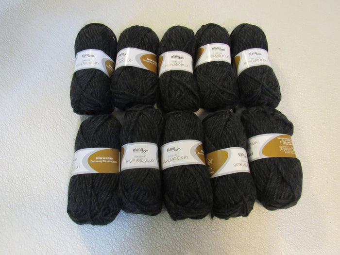 Elann-Peruivan-Highland-Bulky-Yarn-Black-10-Skeins-54-Yards-Each-748 3