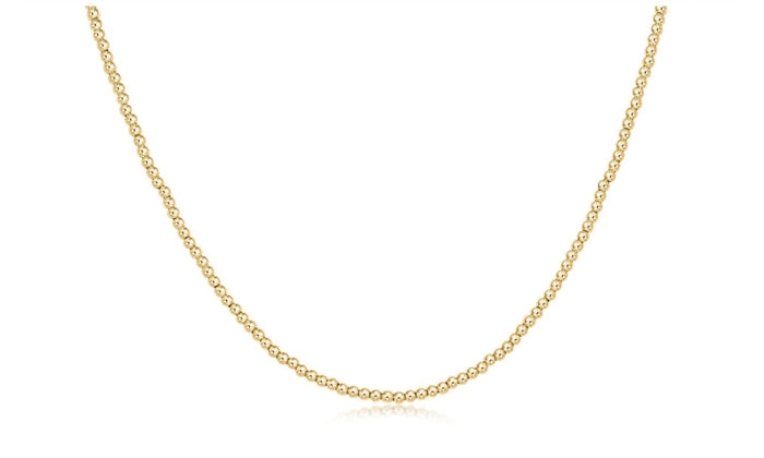 Enewton 15" Choker Classic Gold 2mm Bead