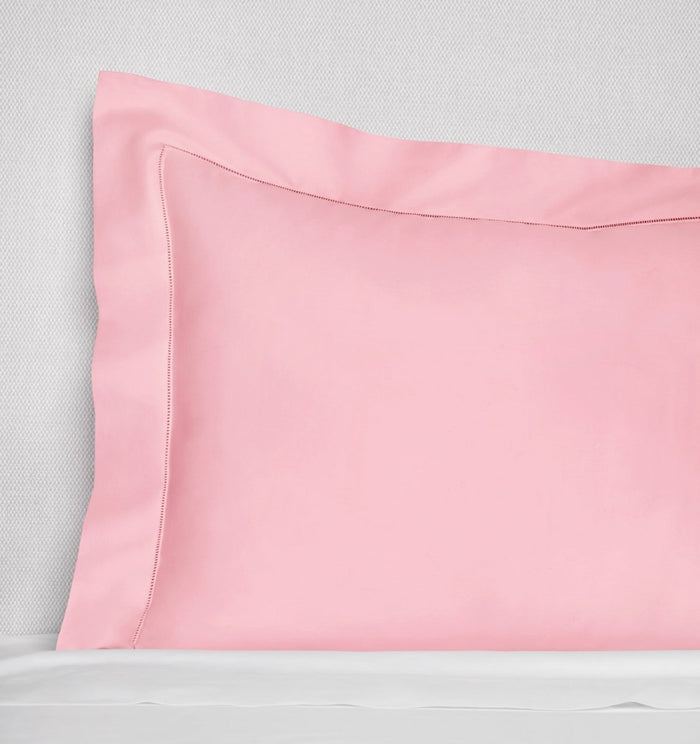 Pillow Sham - Sferra Fiona Carnation Pink Bedding at Fig Linens and Home 2
