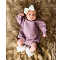 French Terri bubble romper : Lilac