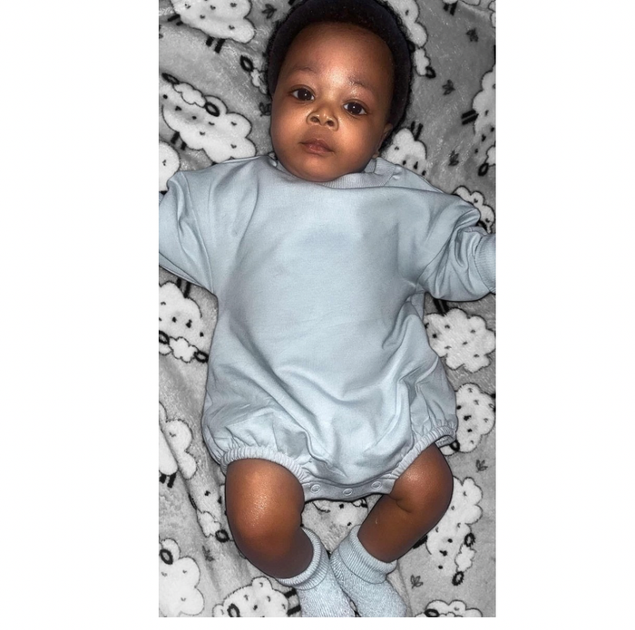 French Terri bubble romper : Lilac
