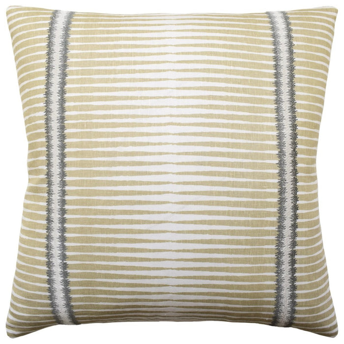 Throw Pillow - Frenzy Stripe Tumbleweed Decorative Pillow - Ryan Studio from Stroheim Fabrics