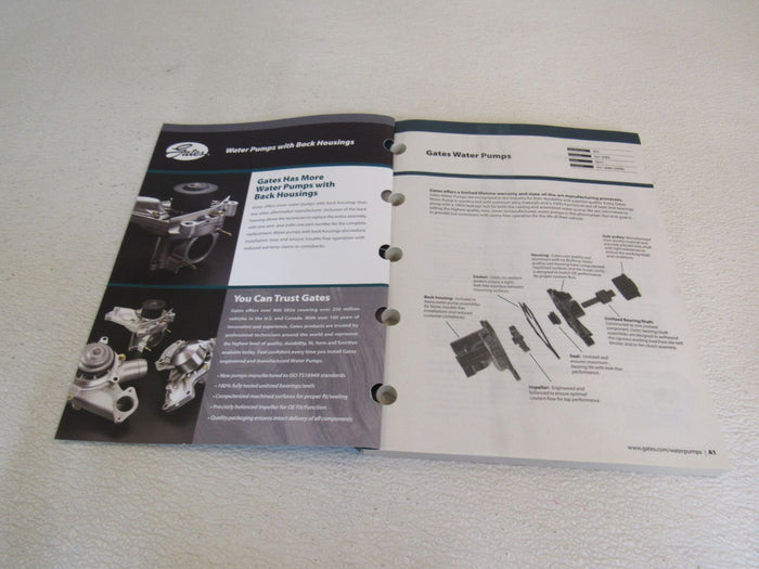 Gates-Corporation-Water-Pumps-2011-Edition-Automotive-431-2085-Book-Softcover-376 5