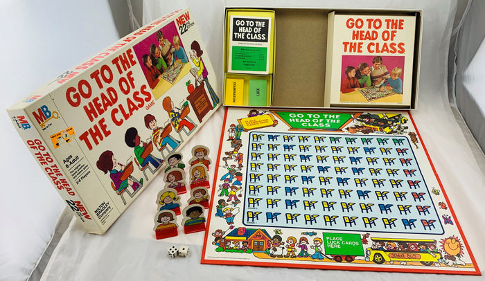 Go To The Head Of The Class Game 22nd Edition - 1977 - Milton Bradley - Great Condition