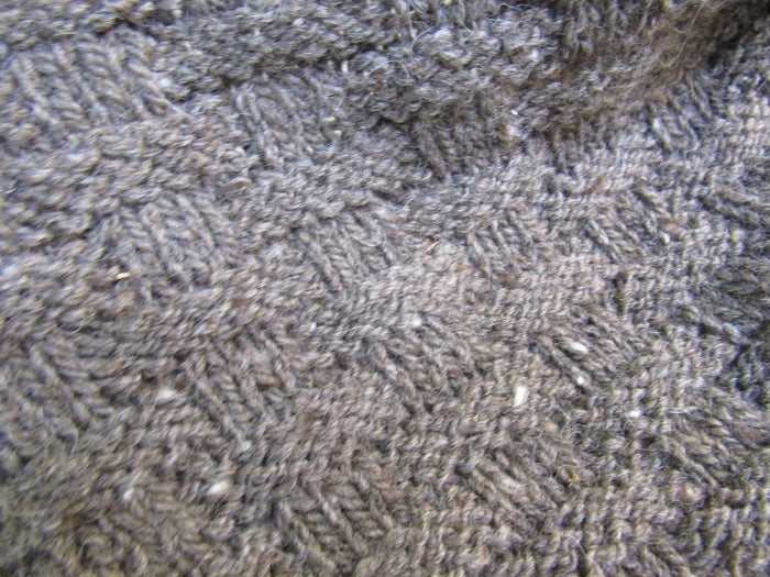 Handcrafted-Cowl-Dark-Brown-Tweed-Textured-Tweed-Merino-Adult-434 5