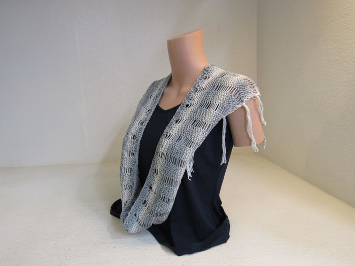 Handcrafted-Shawl-Gray-Cream-Boho-Textured-Fringes-Cotton-Female-Adult-492 1