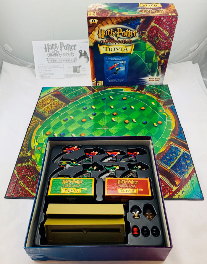 Harry Potter & The Chamber of Secrets Trivia Game - 2002 - Mattel - Great Condition