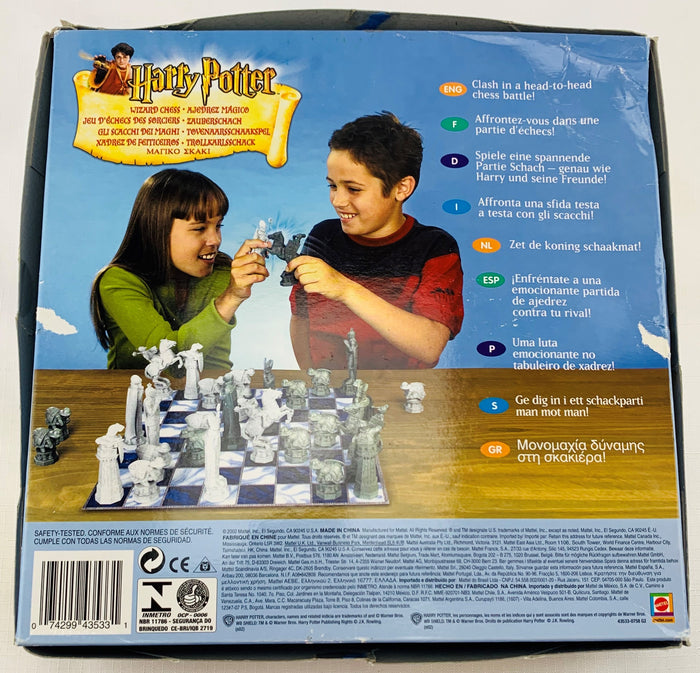 Harry Potter Wizard's Chess Game - 2002 - Mattel - Great Condition