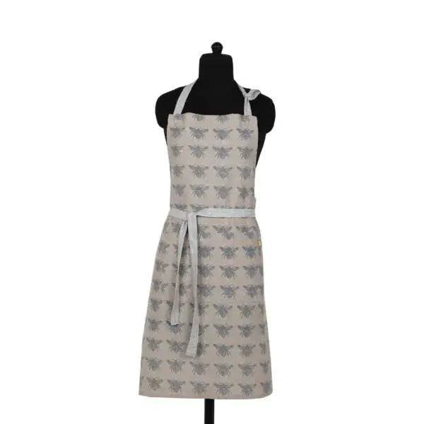Honey Bee Apron - Blue Haze