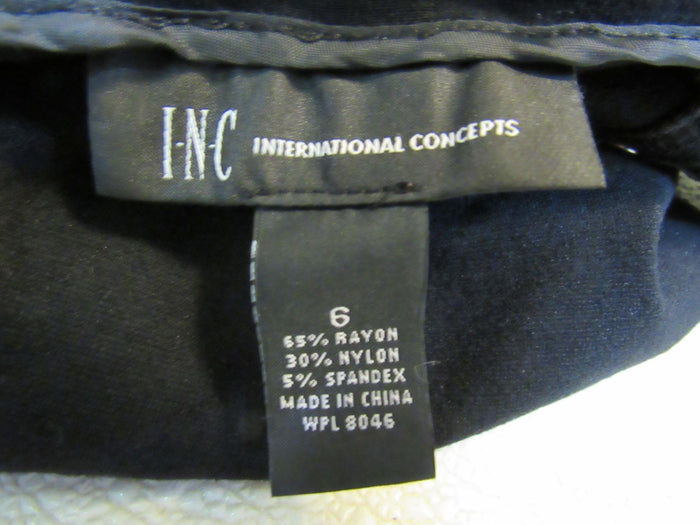 INC-Pant-Black-Rayon-Nylon-Spandex-Female-Size-6-668 5