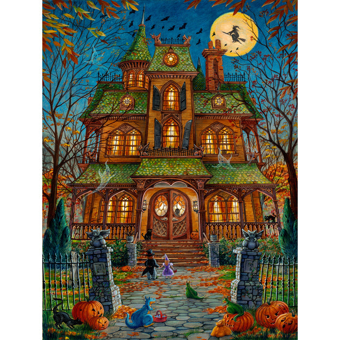 Ingooood Wooden Jigsaw Puzzle 1000 Piece - Halloween Night-2 - Ingooood jigsaw puzzle 1000 piece