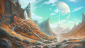 Ingooood Wooden Jigsaw Puzzle 1000 Piece - Land of the Forsaken - Ingooood jigsaw puzzle 1000 piece