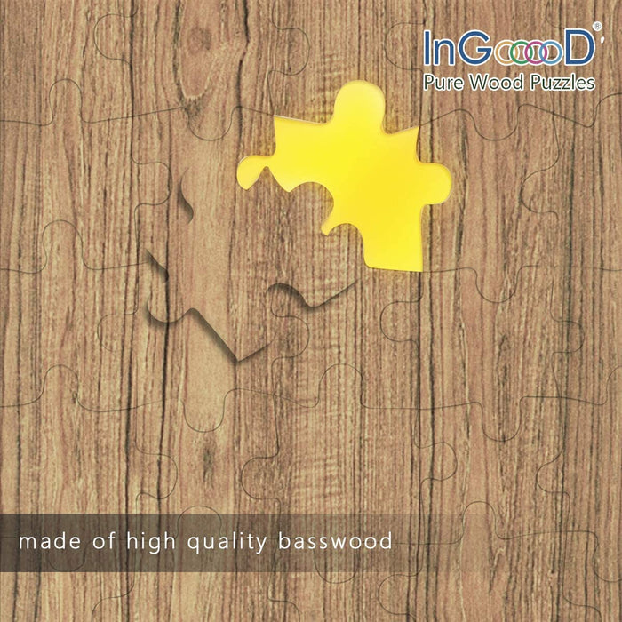 Ingooood Wooden Jigsaw Puzzle 1000 Piece - SUNLIGHT FAIRY-TALES - Ingooood jigsaw puzzle 1000 piece