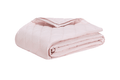 Matouk Jasper Quilt in Peony Pink at Fig Linens and Home