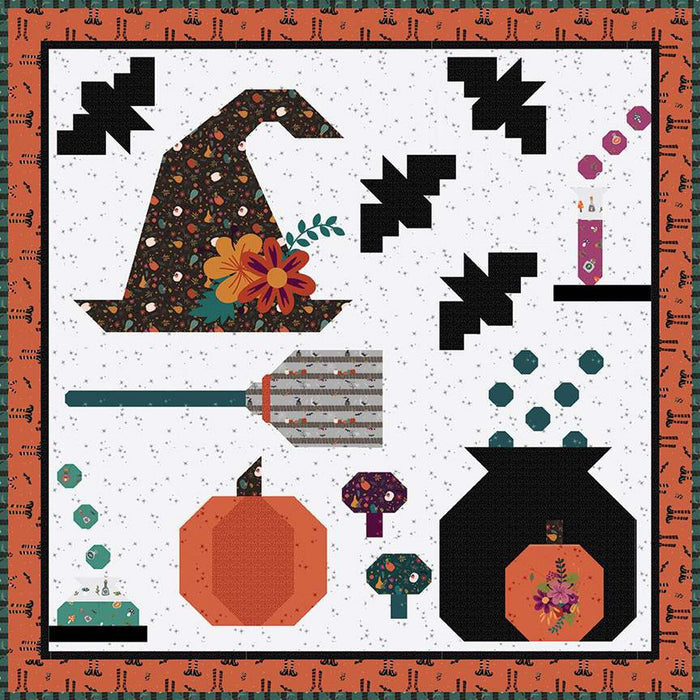 Jennifer Long Little Witch Sampler Mini Quilt Pattern