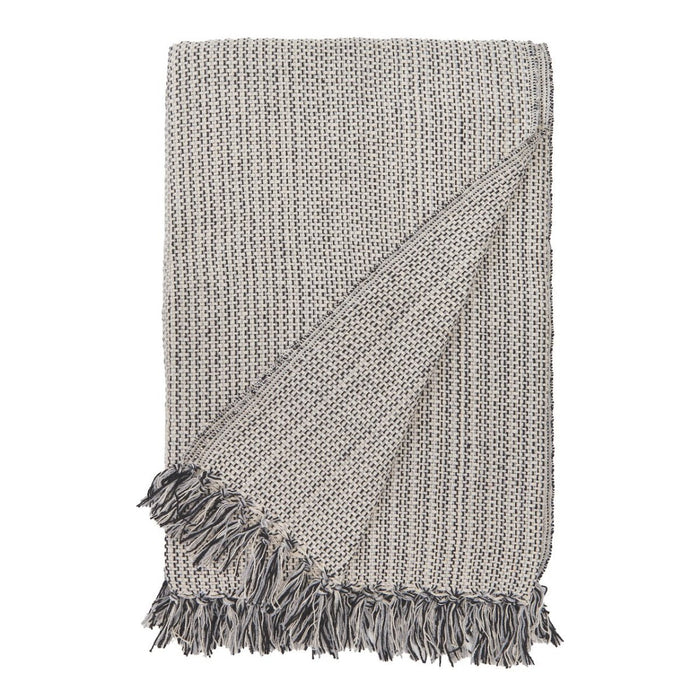 Julian Oversized Throw Blanket Charcoal by Pom Pom at Home
