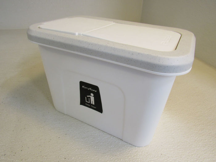 KaryHome-Over-Cabinet-Door-Waste-Basket-White-Slide-Top-840 2