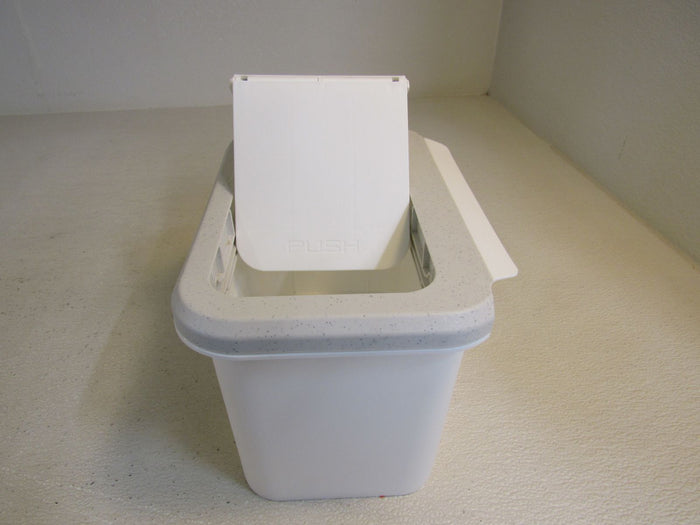 KaryHome-Over-Cabinet-Door-Waste-Basket-White-Slide-Top-840 4