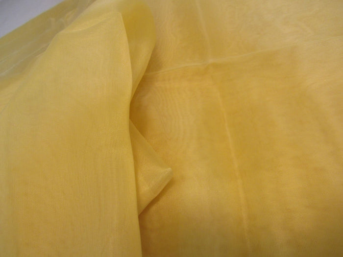 Keqiaosuocai-Sheer-Curtains-Lot-of-2-84in-L-x-52in-W-Golden-Yellow-Polyester-886 5