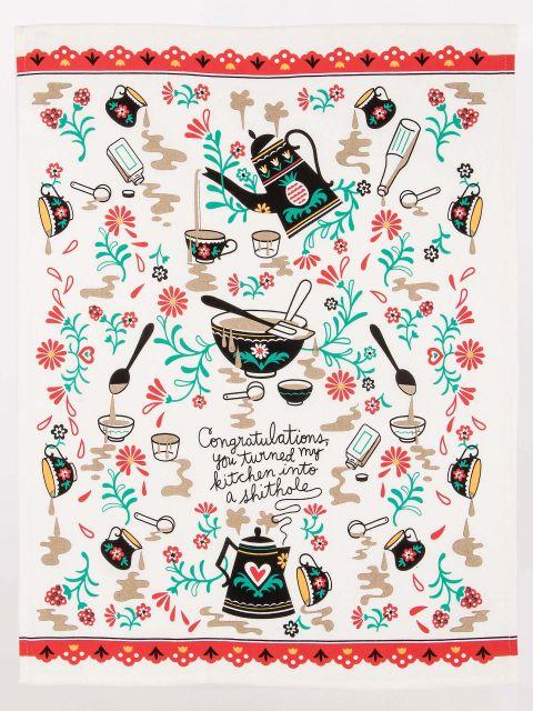 Kitchen Sh!thole Dish Towel
