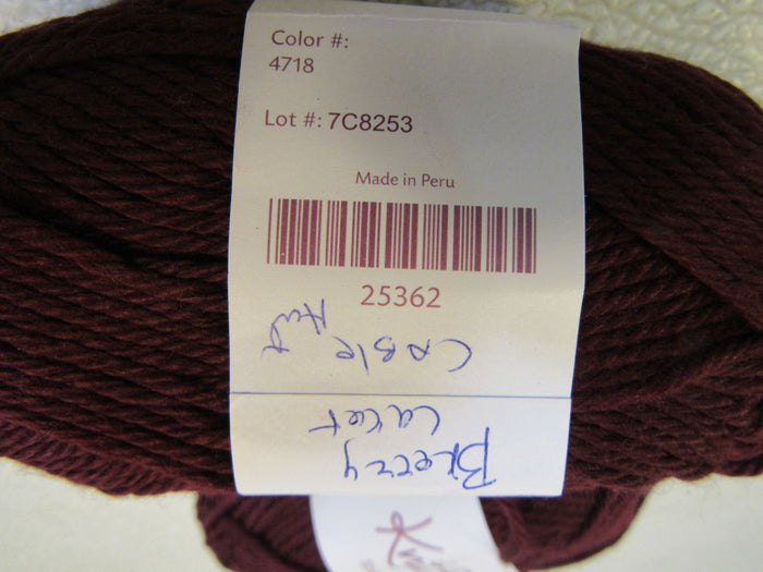 Knit-Picks-Shine-Worsted-Yarn-Currant-2-Skeins-75-Yards-Each-776 7