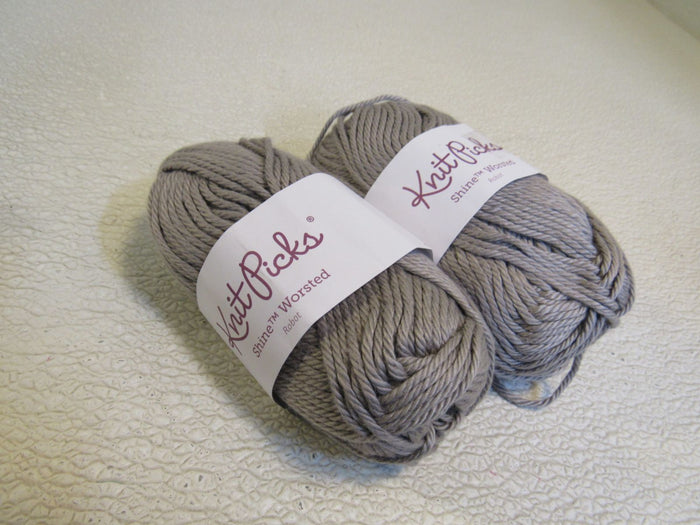 Knit-Picks-Shine-Worsted-Yarn-Robot-2-Skeins-75-Yards-Each-774 1