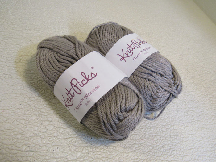 Knit-Picks-Shine-Worsted-Yarn-Robot-2-Skeins-75-Yards-Each-774 2