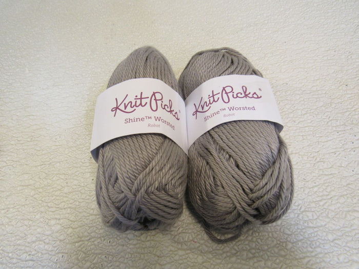 Knit-Picks-Shine-Worsted-Yarn-Robot-2-Skeins-75-Yards-Each-774 3