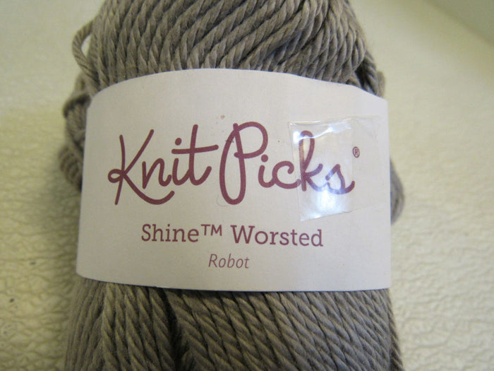 Knit-Picks-Shine-Worsted-Yarn-Robot-2-Skeins-75-Yards-Each-774 5