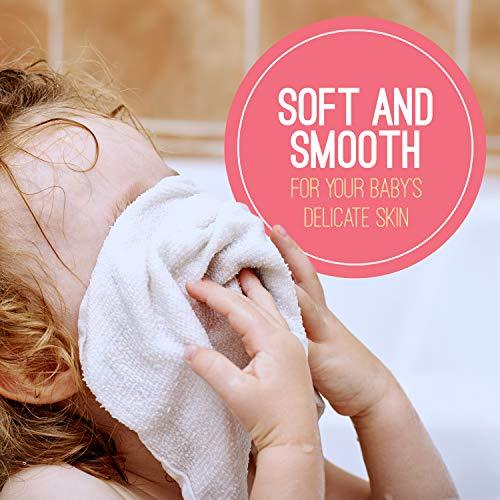 Kushies Wash Cloths, 6 Pack | White