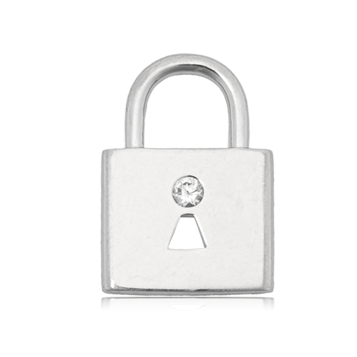 Lepidolite Quartz Gemstone Bracelet with Unbreakable Friendship Sterling Silver Charm