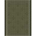 Lulu Luce Green 24" x 31" Tea Towel by Le Jacquard Français