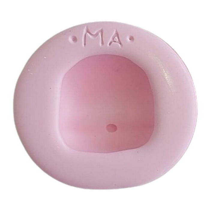MA 747 Doll head with nose Silicone Mold