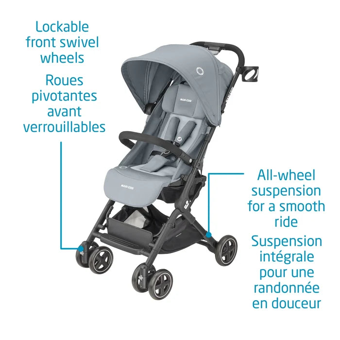 Maxi Cosi Lara Ultracompact Stroller | Essential Grey