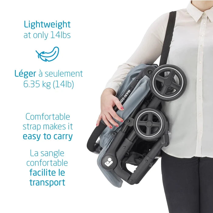 Maxi Cosi Lara Ultracompact Stroller | Essential Grey