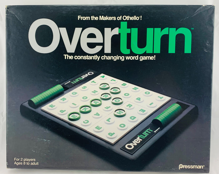 Overturn Game - 1993 - Pressman - Great Condition