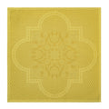 Palais Venitien Yellow 23" x 23" Napkin by Le Jacquard Français - 9at Fig Linens and Home - 1