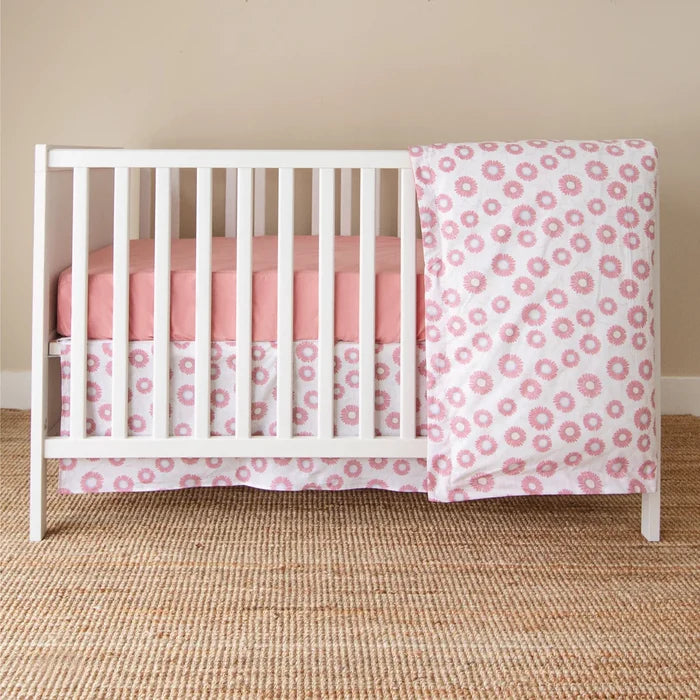 Perlimpinpin 4-Piece Crib Bedding Set | Lillies
