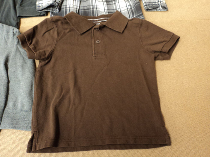 place-shirts-lot-of-4-cotton-100-male-kids-3t-multi-color-preowned 4