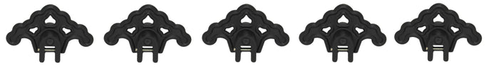 Black / 5 Roof Guards