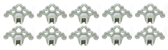 Light Grey / 10 Roof Guards
