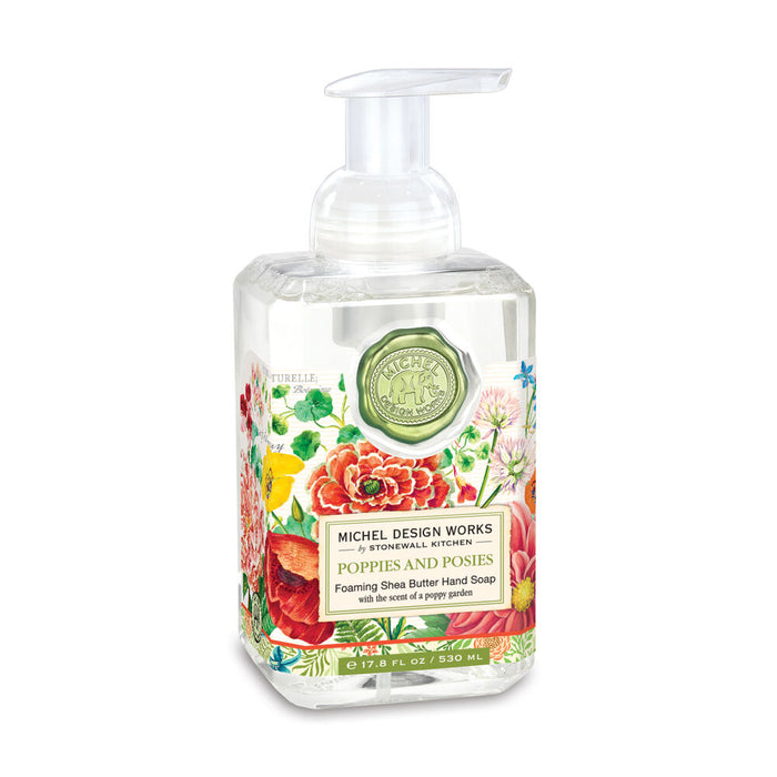 michel design works foaming handsoap on a white background