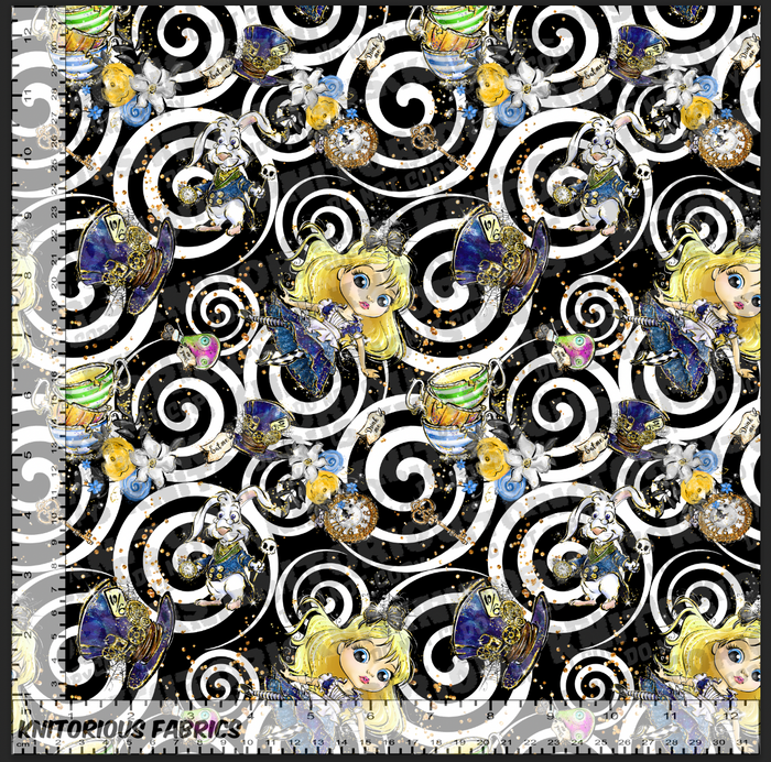 *Pre-Order* Alice (Swirls and Glitter)