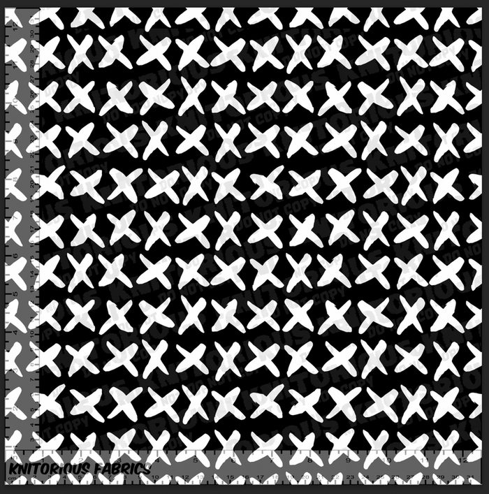 *Pre-Order* X - Black and White