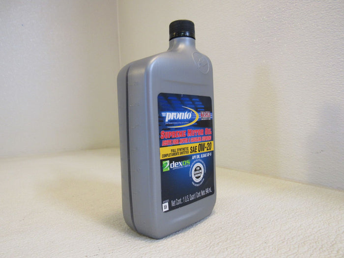 Pronto-Full-Synthetic-Supreme-Motor-Oil-SAE-0W-20-1-qt-946-ml-511DPR-208 2