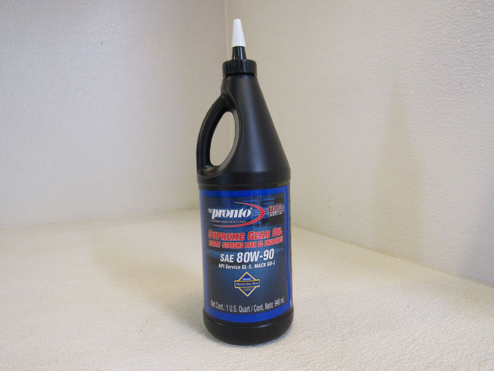 Pronto-Supreme-Gear-Oil-SAE-80W-90-1-qt-946-ml-Tech-Select-820PR-200 3