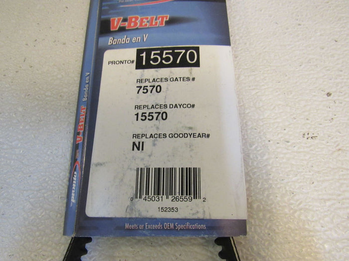 Pronto-V-Belt-57in-x-Black-15570-852 5