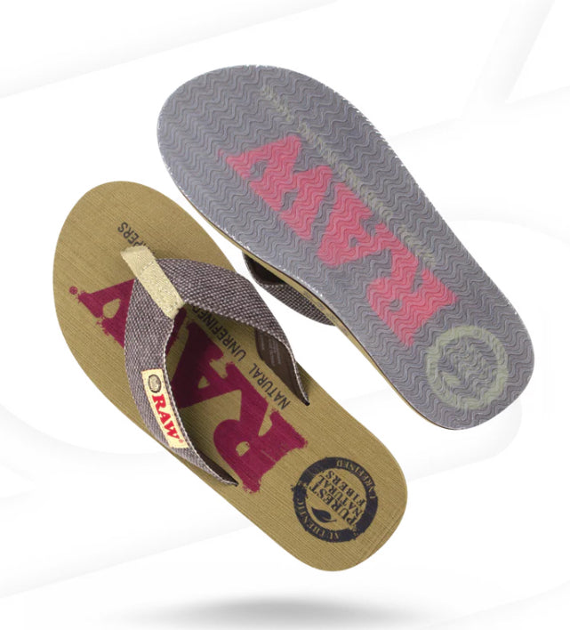Raw Flip Flop Sandals